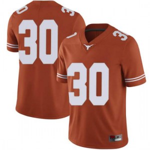 #30 Brock Cunningham University of Texas Men Limited Official Jerseys Orange