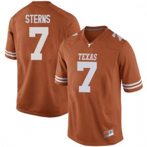 #7 Caden Sterns University of Texas Men Game Alumni Jersey Orange