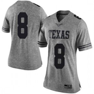 #8 Casey Thompson Longhorns Women Limited Official Jerseys Gray
