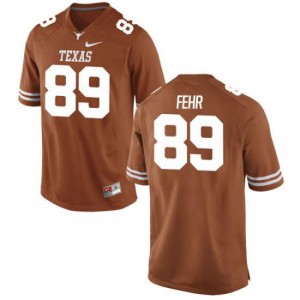 #89 Chris Fehr UT Women Game Football Jersey Tex Orange