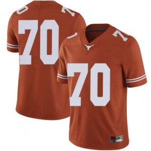 #70 Christian Jones UT Men Limited Stitched Jerseys Orange