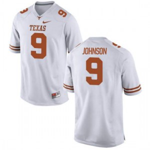 #9 Collin Johnson UT Youth Game College Jersey White