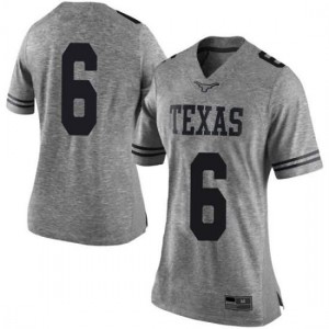 #6 Devin Duvernay Longhorns Women Limited Official Jersey Gray