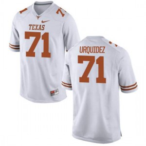 #71 J.P. Urquidez University of Texas Youth Game Official Jerseys White