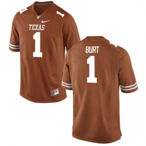 #1 John Burt Texas Longhorns Men Limited Football Jersey Tex Orange