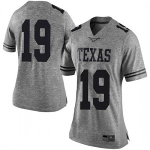 #19 Kartik Akkihal Texas Longhorns Women Limited Embroidery Jerseys Gray