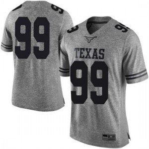 #99 Keondre Coburn Texas Longhorns Men Limited Football Jerseys Gray