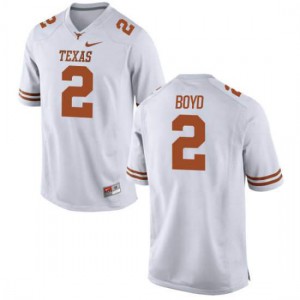 #2 Kris Boyd Texas Longhorns Youth Authentic High School Jersey White