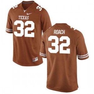 #32 Malcolm Roach Longhorns Youth Replica Embroidery Jersey Tex Orange