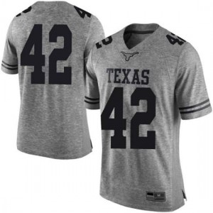 #42 Marqez Bimage UT Men Limited College Jersey Gray