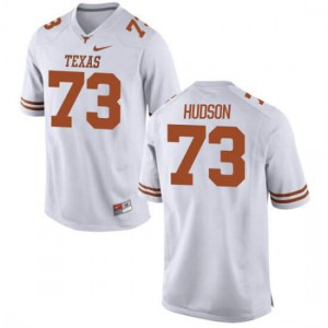 #73 Patrick Hudson UT Youth Replica Official Jerseys White