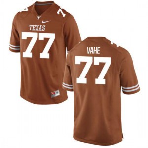 #77 Patrick Vahe Texas Longhorns Men Authentic College Jersey Tex Orange