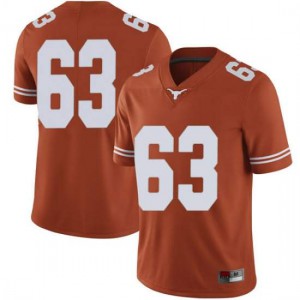 #63 Troy Torres University of Texas Men Limited Stitch Jerseys Orange