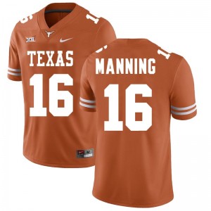 #16 Arch Manning UT Men's Limited Football Jersey - Texas Orange