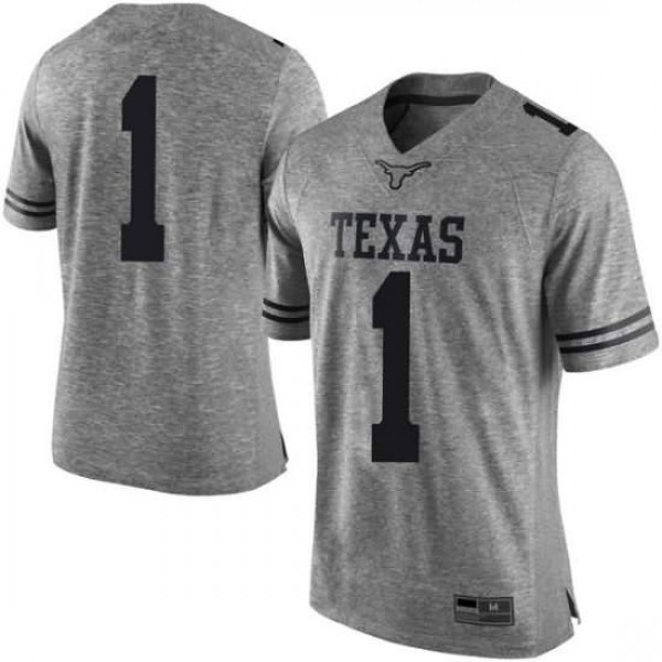 1 Andrew Jones University of Texas Men Limited Football Jerseys Gray, Andrew  Jones Texas Longhorns Jersey, Shirts, Apparel, Gear
